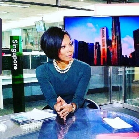 Haslinda Amin is looking stunning in the dark blue one piece dress. How old is Haslinda up until now?